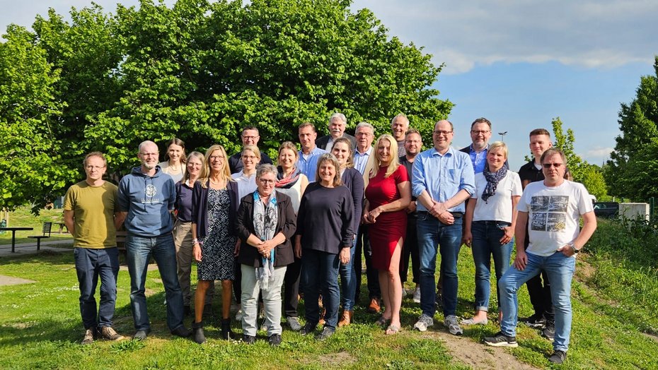 Mitglieder der Lokalen Aktionsgruppe und Gäste der 10. LAG-Sitzung am 20.05.2025